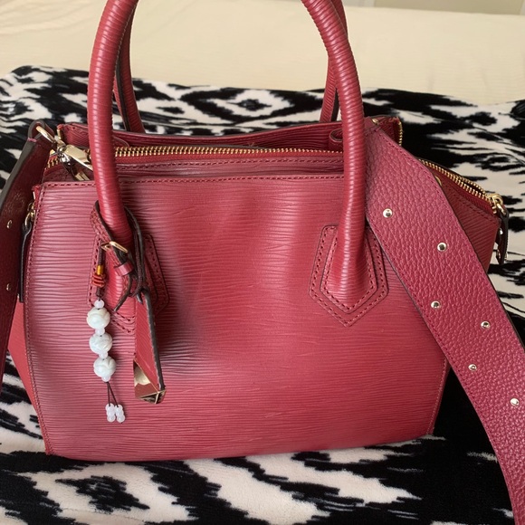 Rebecca Minkoff wine red satchel. - Picture 2 of 8
